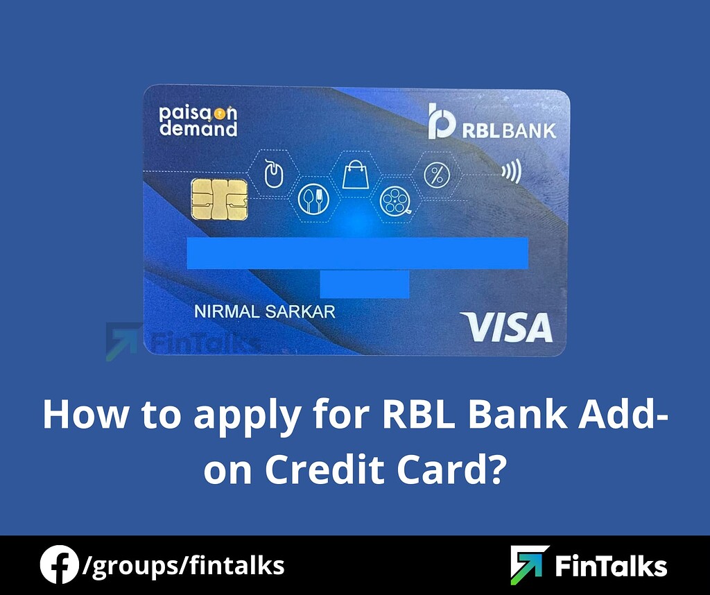 GUIDE: How to Apply for RBL Bank Add-on Credit Card? - Credit Cards ...