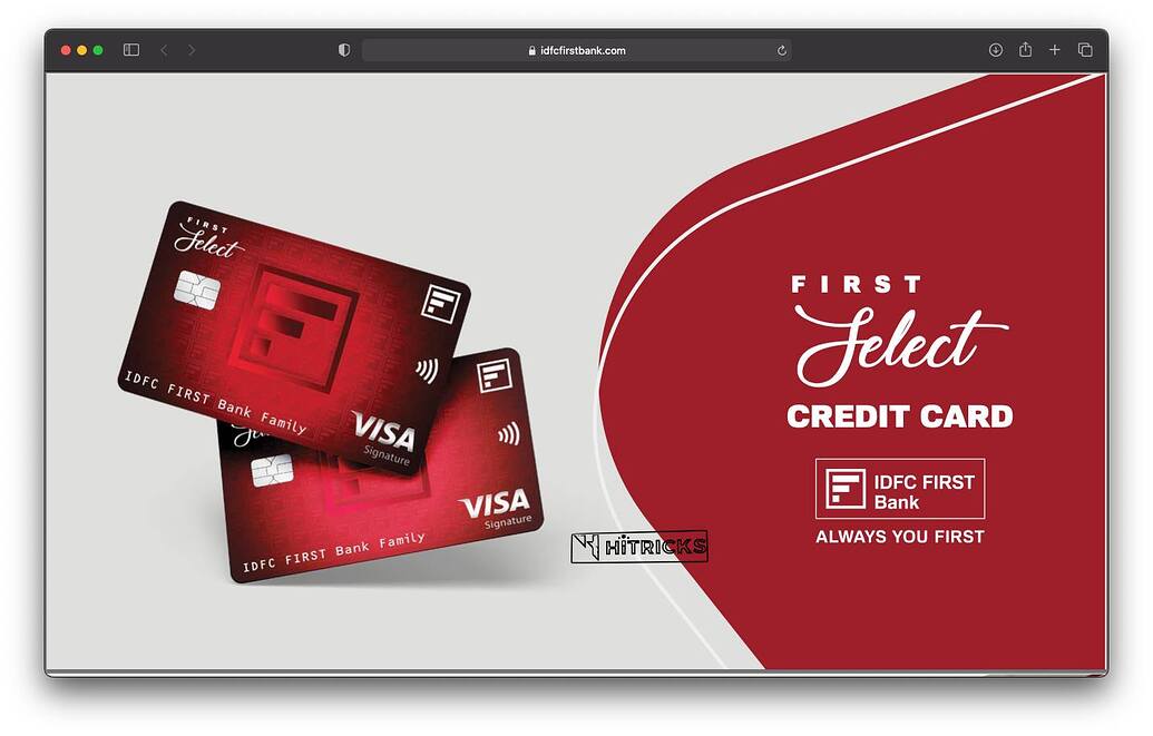 idfc-first-bank-credit-cards-post-with-comparison-credit-cards-fintalks