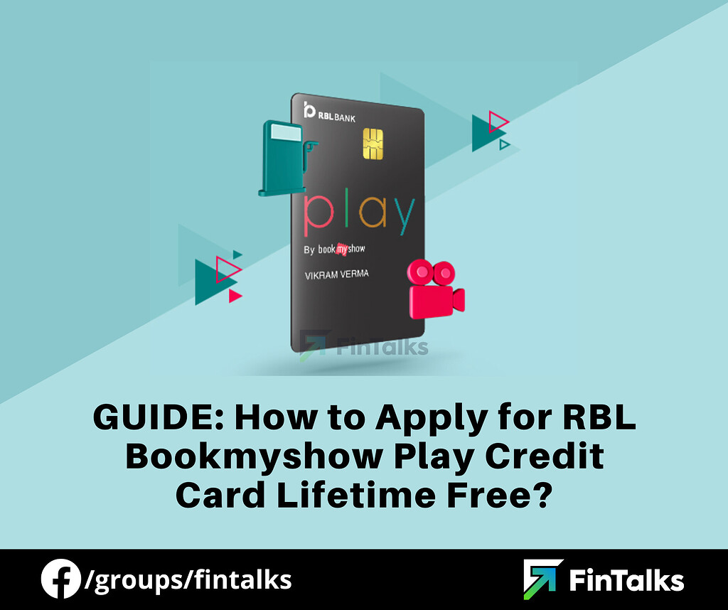 How To Apply BookMyShow Play Credit Card FREE | Get Upto 2 Lakh Credit Limit