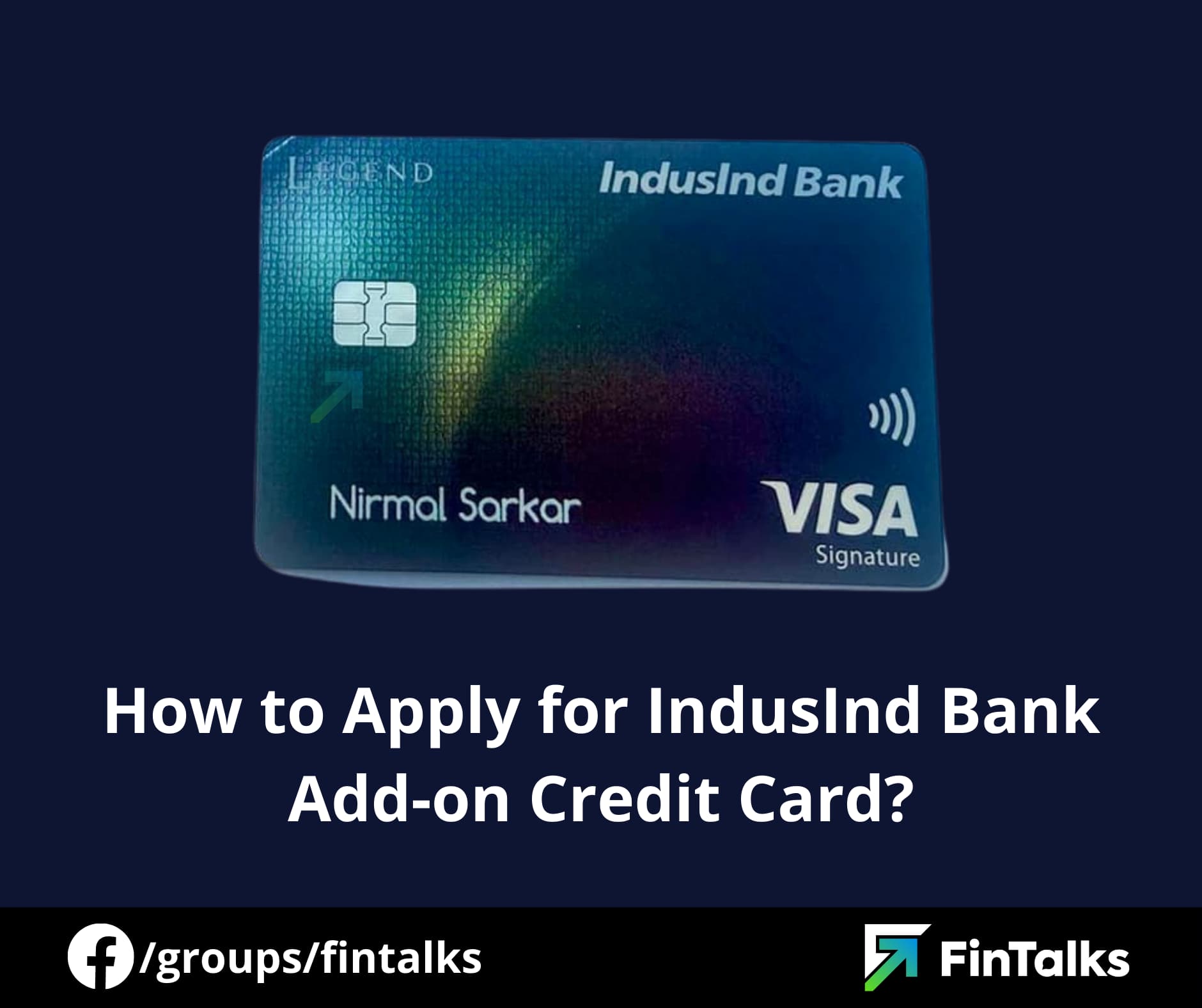 Guide How To Apply For Indusind Addon Credit Card Credit Cards Fintalks 1959